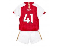Arsenal Declan Rice #41 Hemmatröja Barn 2023-24 Kortärmad (+ Korta byxor)