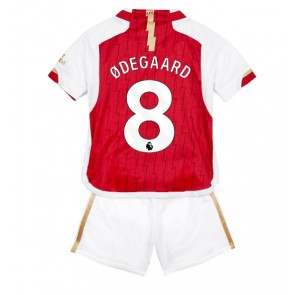 Arsenal Martin Odegaard #8 Hemmatröja Barn 2023-24 Kortärmad (+ Korta byxor)