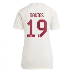 Bayern Munich Alphonso Davies #19 Tredje Tröja Dam 2023-24 Kortärmad