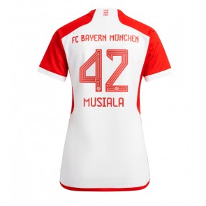 Bayern Munich Jamal Musiala #42 Hemmatröja Dam 2023-24 Kortärmad