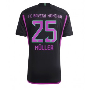 Bayern Munich Thomas Muller #25 Bortatröja 2023-24 Kortärmad
