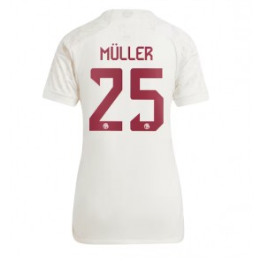 Bayern Munich Thomas Muller #25 Tredje Tröja Dam 2023-24 Kortärmad