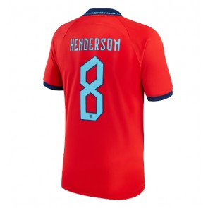 England Jordan Henderson #8 Bortatröja VM 2022 Kortärmad