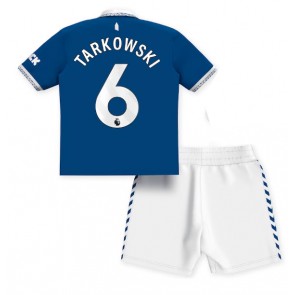 Everton James Tarkowski #6 Hemmatröja Barn 2023-24 Kortärmad (+ Korta byxor)