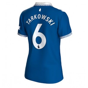 Everton James Tarkowski #6 Hemmatröja Dam 2023-24 Kortärmad