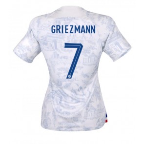 Frankrike Antoine Griezmann #7 Bortatröja Dam VM 2022 Kortärmad