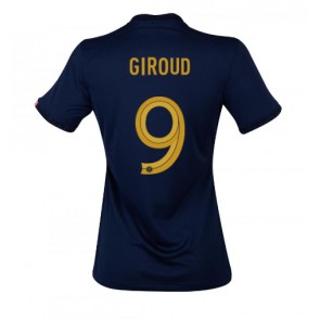 Frankrike Olivier Giroud #9 Hemmatröja Dam VM 2022 Kortärmad