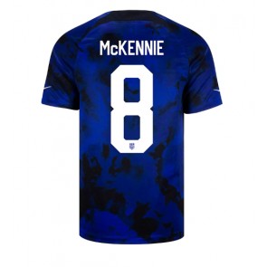 Förenta staterna Weston McKennie #8 Bortatröja VM 2022 Kortärmad