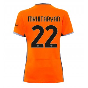 Inter Milan Henrikh Mkhitaryan #22 Tredje Tröja Dam 2023-24 Kortärmad