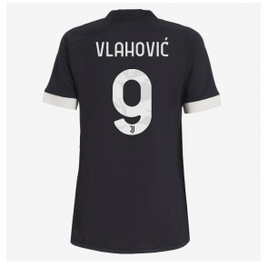 Juventus Dusan Vlahovic #9 Tredje Tröja Dam 2023-24 Kortärmad
