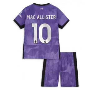 Liverpool Alexis Mac Allister #10 Tredje Tröja Barn 2023-24 Kortärmad (+ Korta byxor)