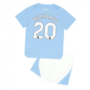 Manchester City Bernardo Silva #20 Hemmatröja Barn 2023-24 Kortärmad (+ Korta byxor)