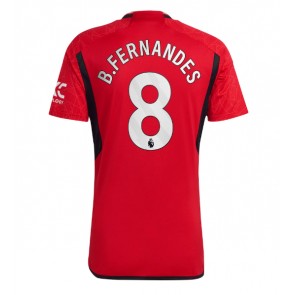 Manchester United Bruno Fernandes #8 Hemmatröja 2023-24 Kortärmad