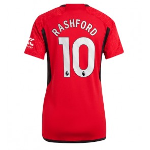 Manchester United Marcus Rashford #10 Hemmatröja Dam 2023-24 Kortärmad