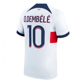 Paris Saint-Germain Ousmane Dembele #10 Bortatröja 2023-24 Kortärmad