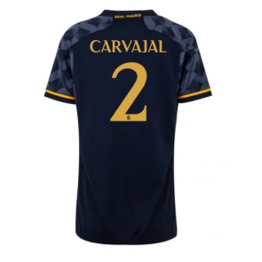 Real Madrid Daniel Carvajal #2 Bortatröja Dam 2023-24 Kortärmad