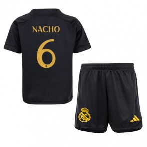 Real Madrid Nacho #6 Tredje Tröja Barn 2023-24 Kortärmad (+ Korta byxor)