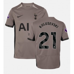 Tottenham Hotspur Dejan Kulusevski #21 Tredje Tröja 2023-24 Kortärmad