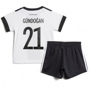 Tyskland Ilkay Gundogan #21 Hemmatröja Barn VM 2022 Kortärmad (+ Korta byxor)
