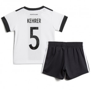 Tyskland Thilo Kehrer #5 Hemmatröja Barn VM 2022 Kortärmad (+ Korta byxor)
