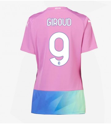 AC Milan Olivier Giroud #9 Tredje Tröja Dam 2023-24 Kortärmad