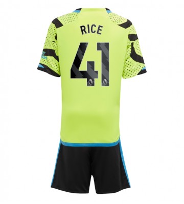 Arsenal Declan Rice #41 Bortatröja Barn 2023-24 Kortärmad (+ Korta byxor)