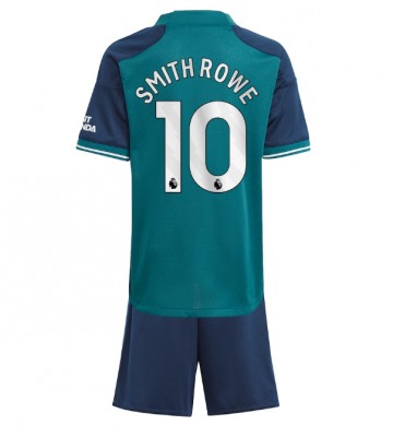 Arsenal Emile Smith Rowe #10 Tredje Tröja Barn 2023-24 Kortärmad (+ Korta byxor)