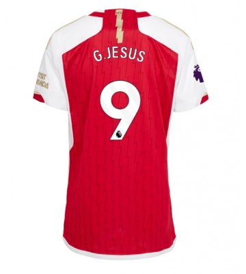Arsenal Gabriel Jesus #9 Hemmatröja Dam 2023-24 Kortärmad