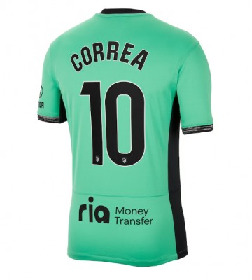 Atletico Madrid Angel Correa #10 Tredje Tröja 2023-24 Kortärmad