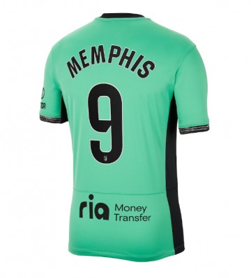 Atletico Madrid Memphis Depay #9 Tredje Tröja 2023-24 Kortärmad