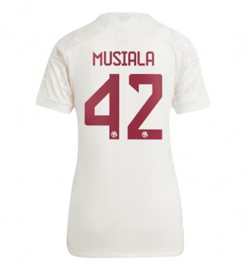 Bayern Munich Jamal Musiala #42 Tredje Tröja Dam 2023-24 Kortärmad