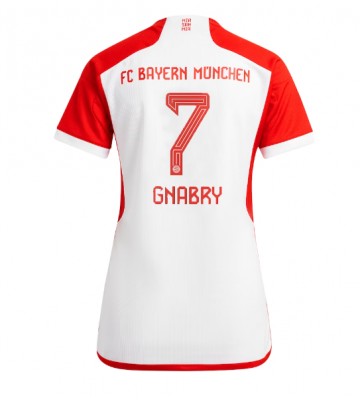 Bayern Munich Serge Gnabry #7 Hemmatröja Dam 2023-24 Kortärmad