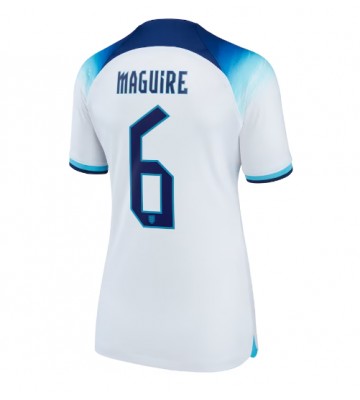 England Harry Maguire #6 Hemmatröja Dam VM 2022 Kortärmad