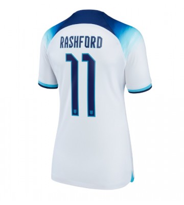 England Marcus Rashford #11 Hemmatröja Dam VM 2022 Kortärmad