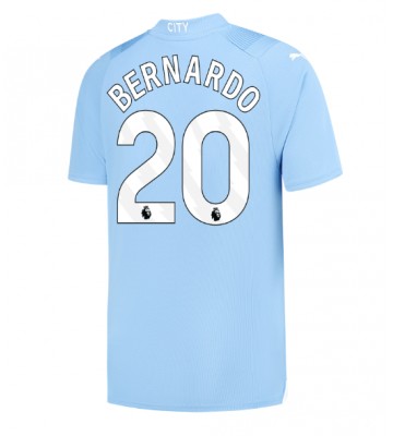 Manchester City Bernardo Silva #20 Hemmatröja 2023-24 Kortärmad