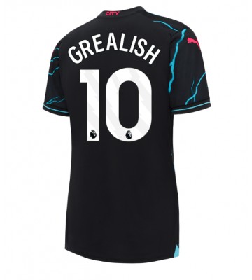 Manchester City Jack Grealish #10 Tredje Tröja Dam 2023-24 Kortärmad