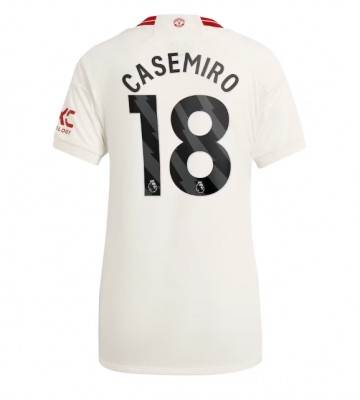 Manchester United Casemiro #18 Tredje Tröja Dam 2023-24 Kortärmad