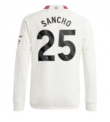 Manchester United Jadon Sancho #25 Tredje Tröja 2023-24 Långärmad