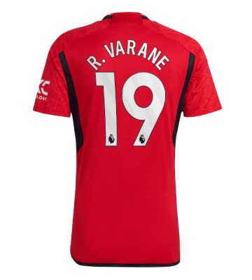 Manchester United Raphael Varane #19 Hemmatröja 2023-24 Kortärmad