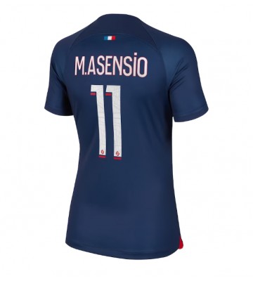 Paris Saint-Germain Marco Asensio #11 Hemmatröja Dam 2023-24 Kortärmad