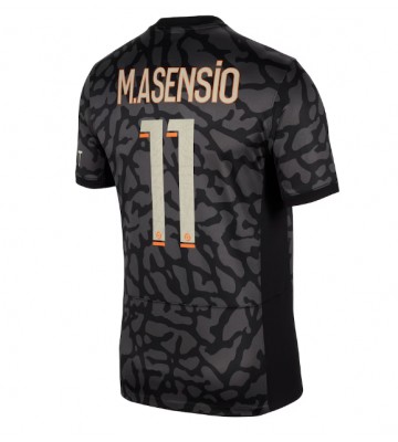 Paris Saint-Germain Marco Asensio #11 Tredje Tröja 2023-24 Kortärmad