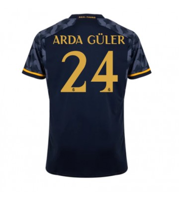 Real Madrid Arda Guler #24 Bortatröja 2023-24 Kortärmad