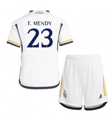 Real Madrid Ferland Mendy #23 Hemmatröja Barn 2023-24 Kortärmad (+ Korta byxor)