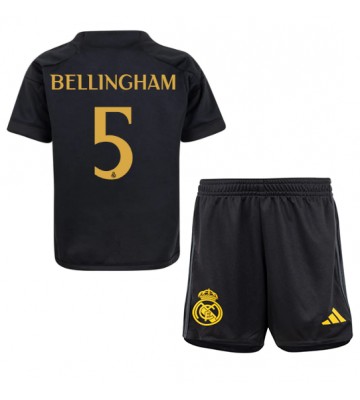 Real Madrid Jude Bellingham #5 Tredje Tröja Barn 2023-24 Kortärmad (+ Korta byxor)