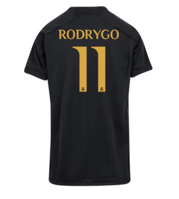 Real Madrid Rodrygo Goes #11 Tredje Tröja Dam 2023-24 Kortärmad