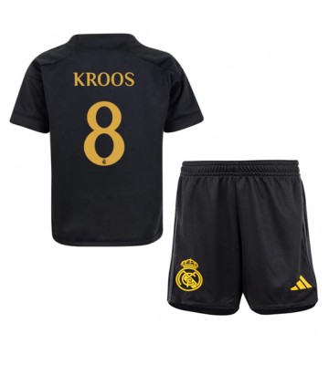 Real Madrid Toni Kroos #8 Tredje Tröja Barn 2023-24 Kortärmad (+ Korta byxor)