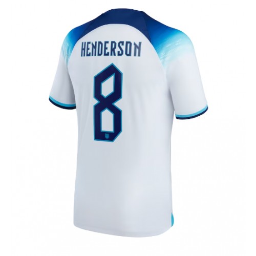 England Jordan Henderson #8 Hemmatröja VM 2022 Kortärmad