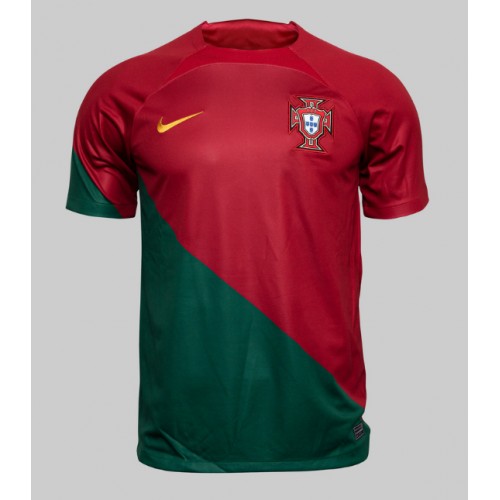 Portugal Nuno Mendes #19 Hemmatröja VM 2022 Kortärmad