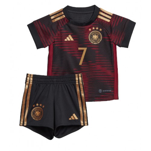 Tyskland Kai Havertz #7 Bortatröja Barn VM 2022 Kortärmad (+ Korta byxor)